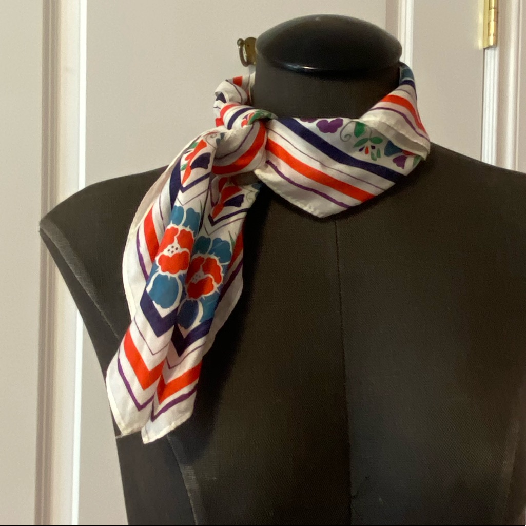 Nwot 100 Silk Scarf